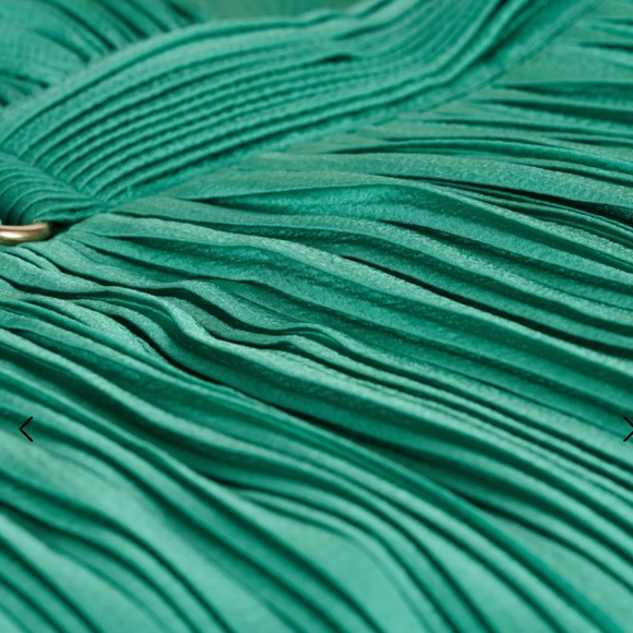 2023 BA&SH wasta. dress in green - Picture 8 of 9